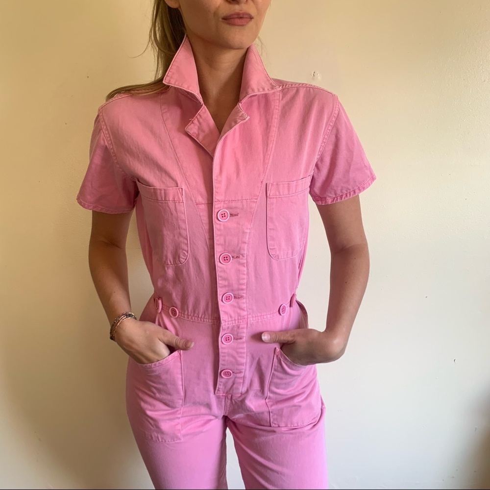 Grover Short Sleeve Field Suit - Flamingo